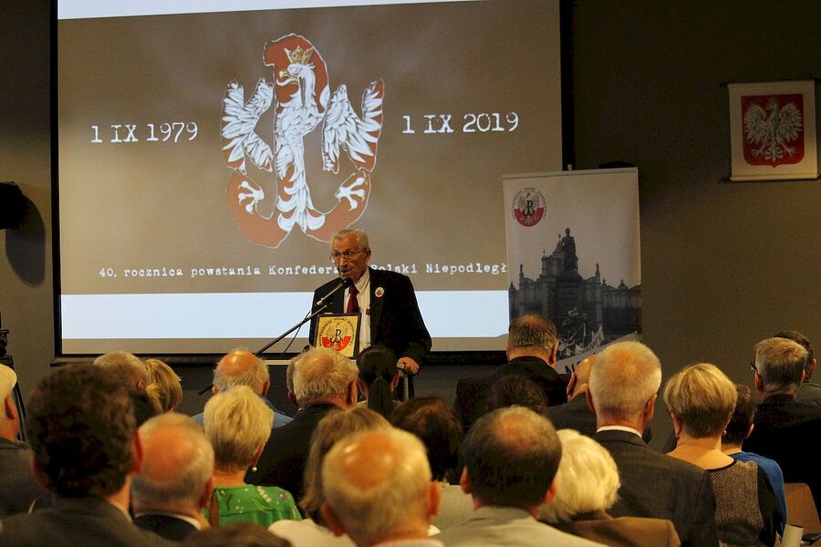 15 września 2019. Krakowskie uroczystości z okazji 40. rocznicy powstania KPN