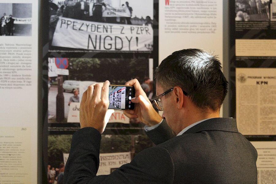 15 września 2019. Krakowskie uroczystości z okazji 40. rocznicy powstania KPN