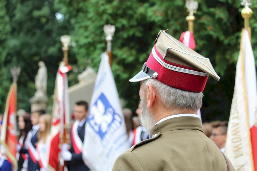 16 września 2019. Uroczystość na cmentarzu Rakowickim