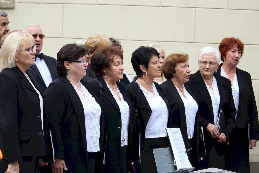 16 września 2019. Uroczystość na cmentarzu Rakowickim