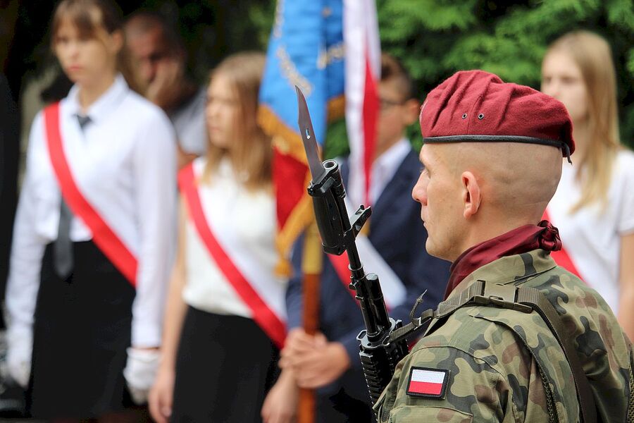 16 września 2019. Uroczystość na cmentarzu Rakowickim