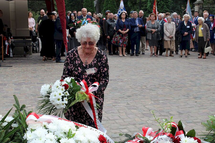 16 września 2019. Uroczystość na cmentarzu Rakowickim