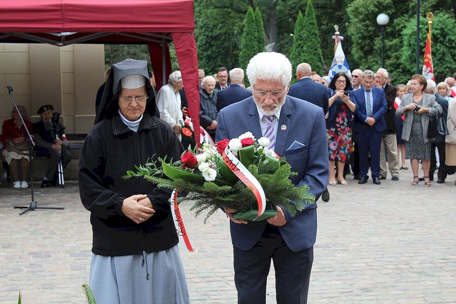 16 września 2019. Uroczystość na cmentarzu Rakowickim