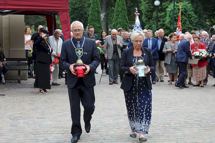 16 września 2019. Uroczystość na cmentarzu Rakowickim