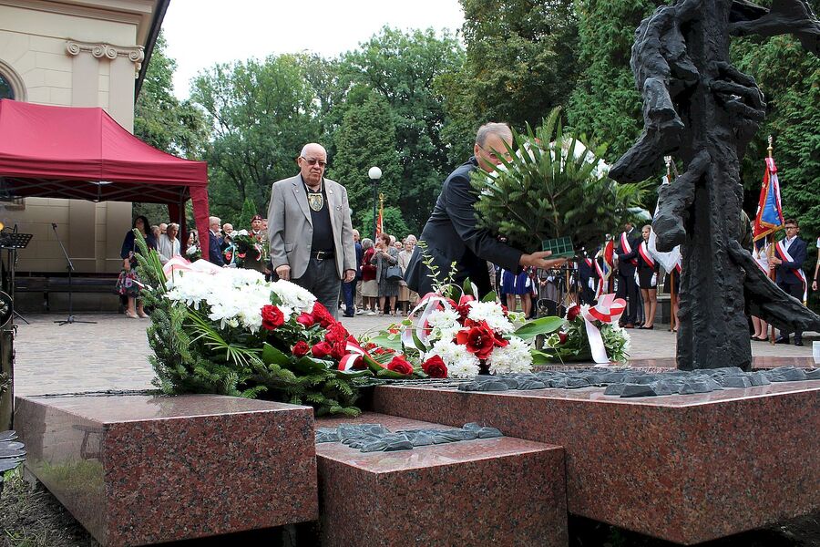 16 września 2019. Uroczystość na cmentarzu Rakowickim