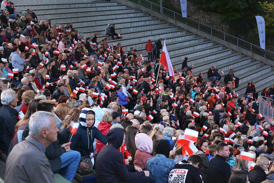 17 września 2019. „Niepodległa Pieśń”. Koncert na kieleckiej Kadzielni