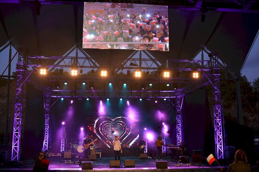 17 września 2019. „Niepodległa Pieśń”. Koncert na kieleckiej Kadzielni