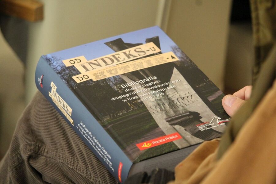 24 września 2019. Promocja monografii o drugim obiegu wydawniczym w Krakowie i Małopolsce