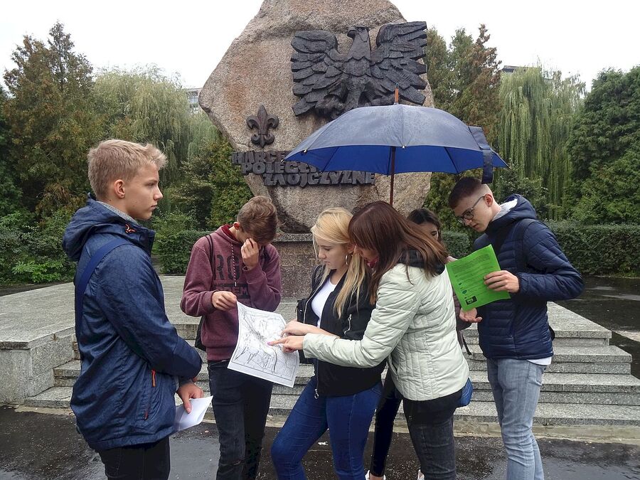 25 września 2019. Edukacyjna gra miejska w Kielcach