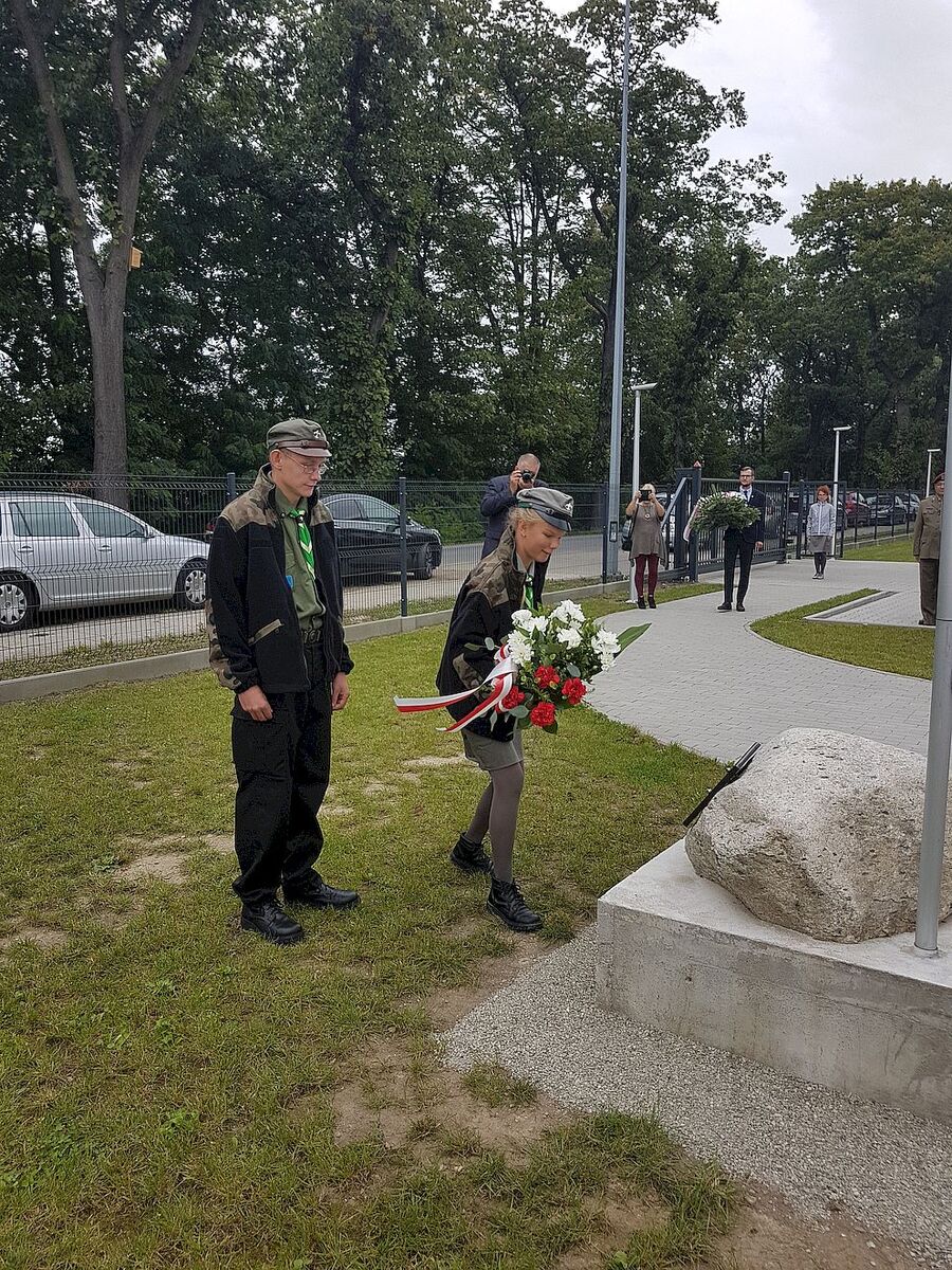 25 września 2019. Odsłonięcie muralu w Wierzchosławicach