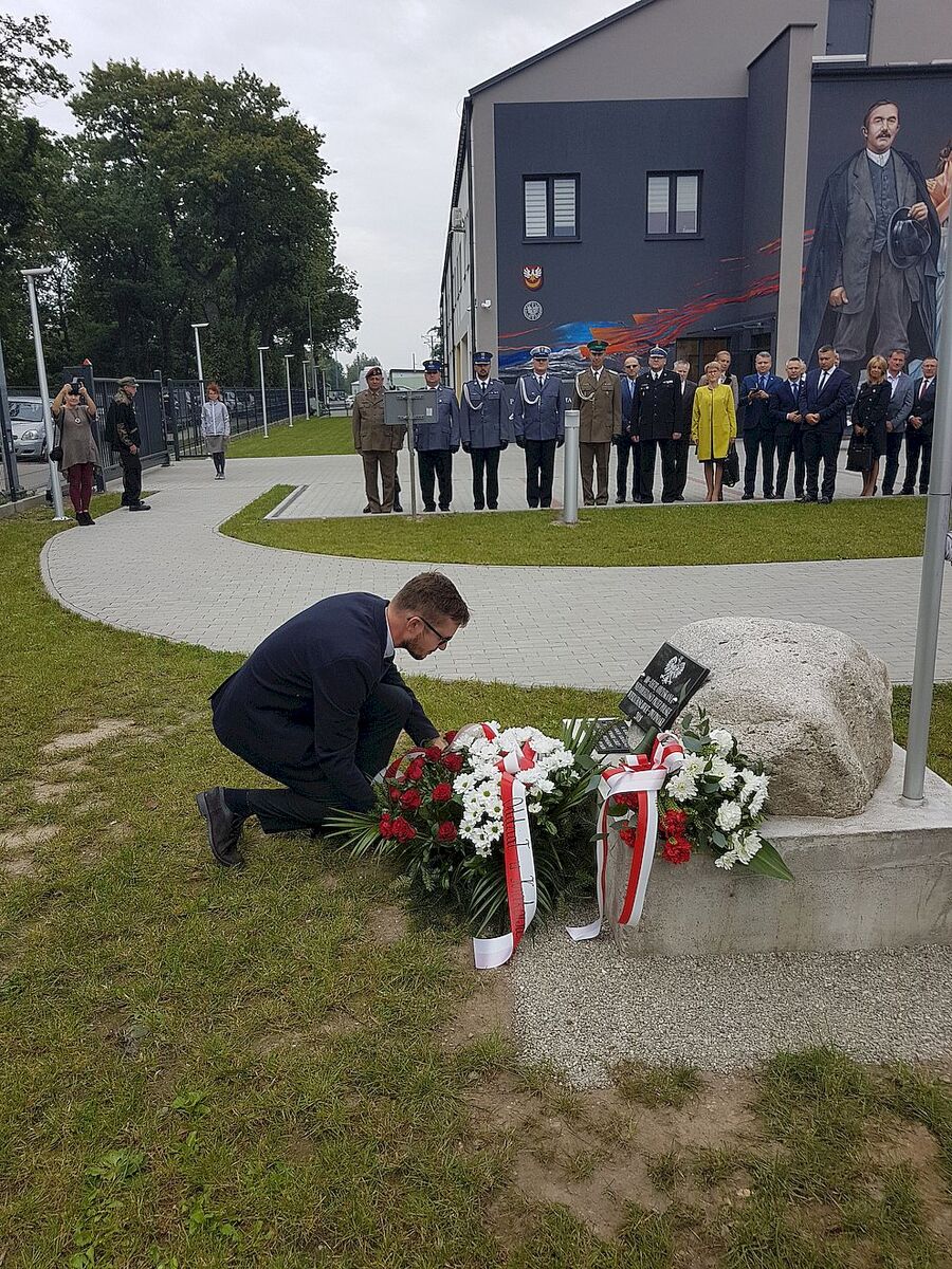 25 września 2019. Odsłonięcie muralu w Wierzchosławicach