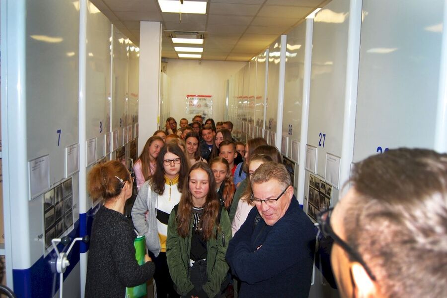 24 września 2019. Lekcja archiwalna dla młodzieży w Kielcach