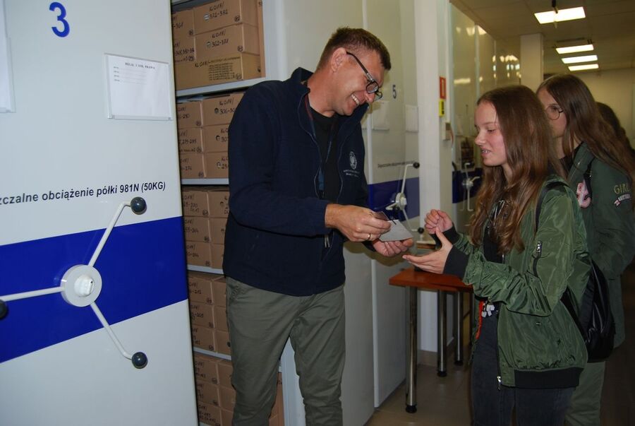 24 września 2019. Lekcja archiwalna dla młodzieży w Kielcach