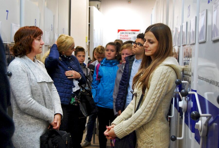 24 września 2019. Lekcja archiwalna dla młodzieży w Kielcach