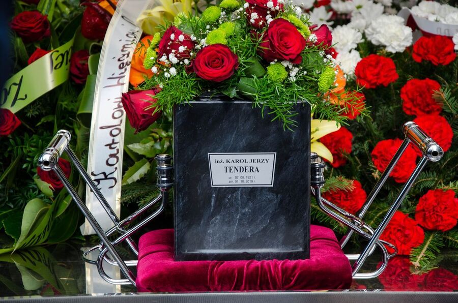 10 października 2019. Pogrzeb Karola Tendery w Krakowie