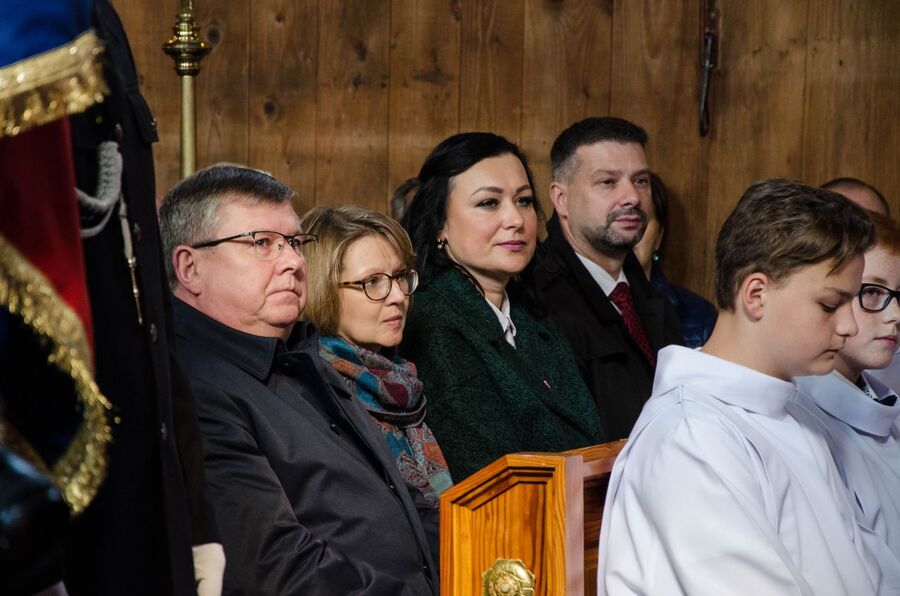 11 października 2019. Odsłonięcie pomnika ks. Władysława Gurgacza w Łabowej