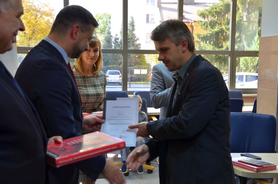 18 października 2019. W Tarnowie wręczyliśmy nauczycielom certyfikaty udziału w szkoleniach IPN i MEN