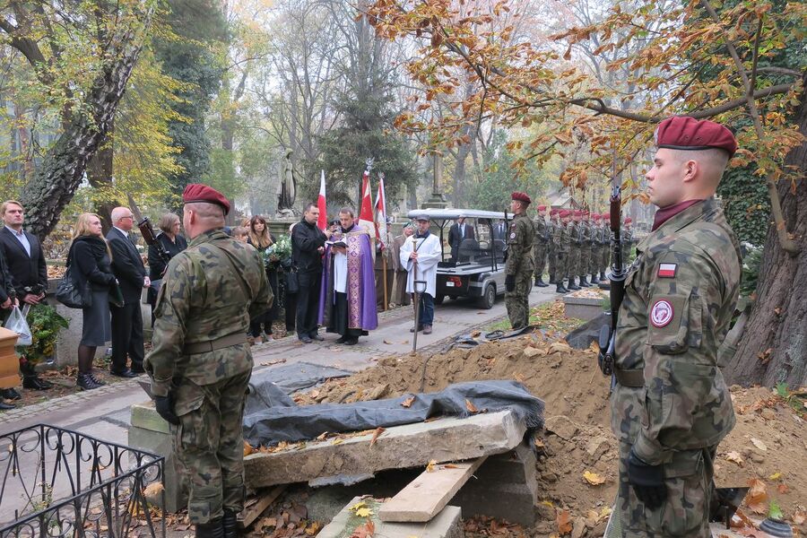 23 października 2019. Pogrzeb Ireny Elgas-Markiewicz w Krakowie