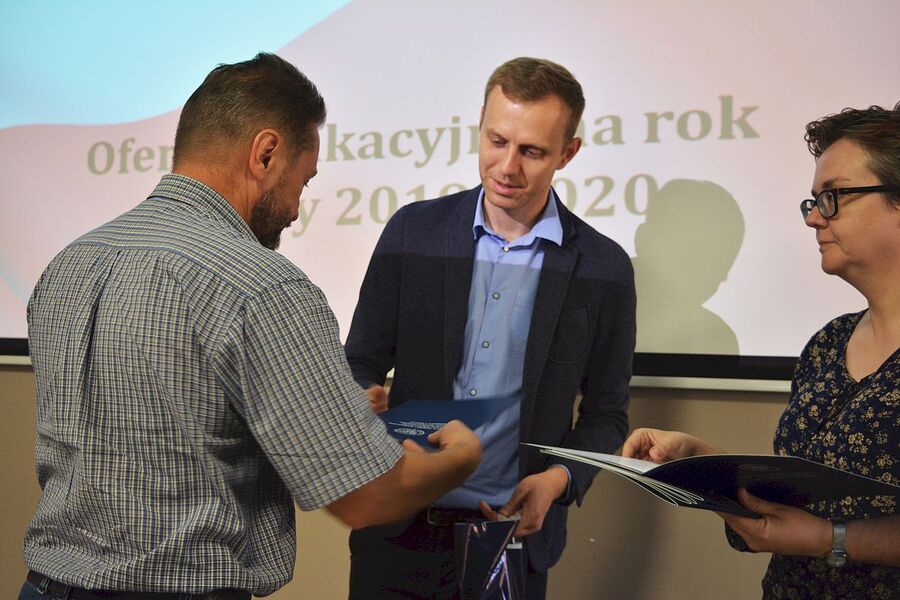 23 października 2019. Uroczystość wręczenia certyfikatów IPN i MEN w Kielcach