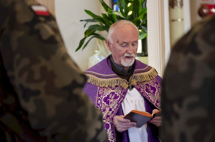 Uroczystości pogrzebowe Władysława Nowaka „Groźnego”, partyzanta powojennego podziemia niepodległościowego – Kraków, 28 października 2019