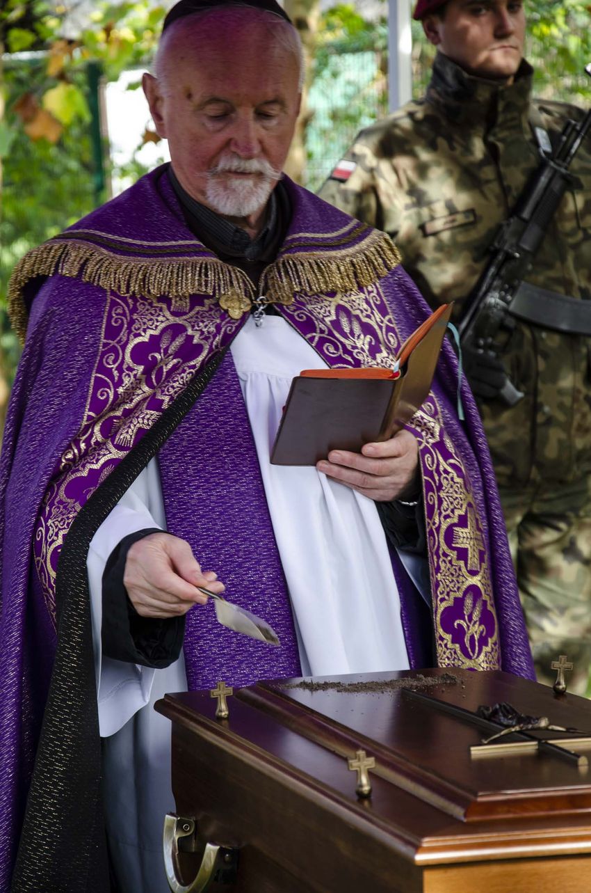 Uroczystości pogrzebowe Władysława Nowaka „Groźnego”, partyzanta powojennego podziemia niepodległościowego – Kraków, 28 października 2019