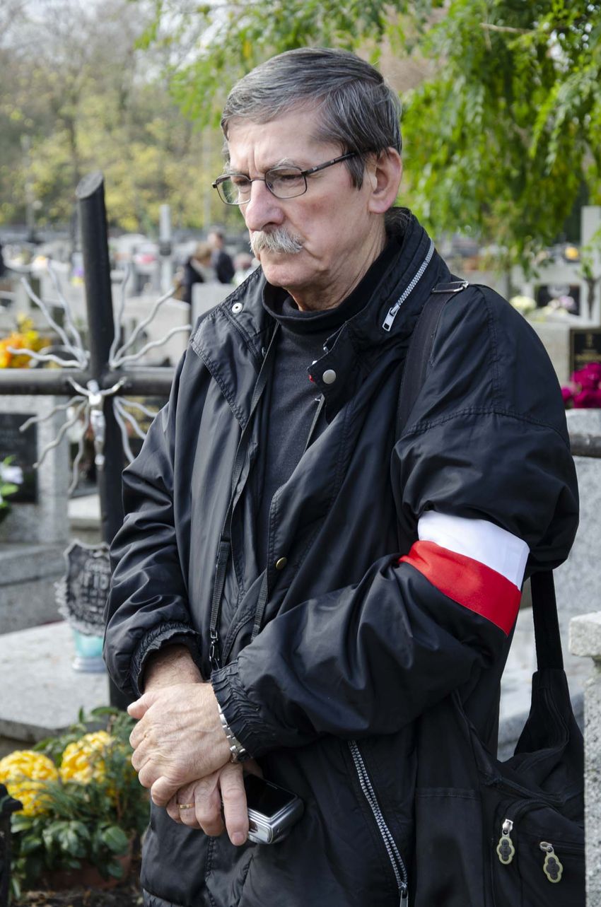 Uroczystości pogrzebowe Władysława Nowaka „Groźnego”, partyzanta powojennego podziemia niepodległościowego – Kraków, 28 października 2019