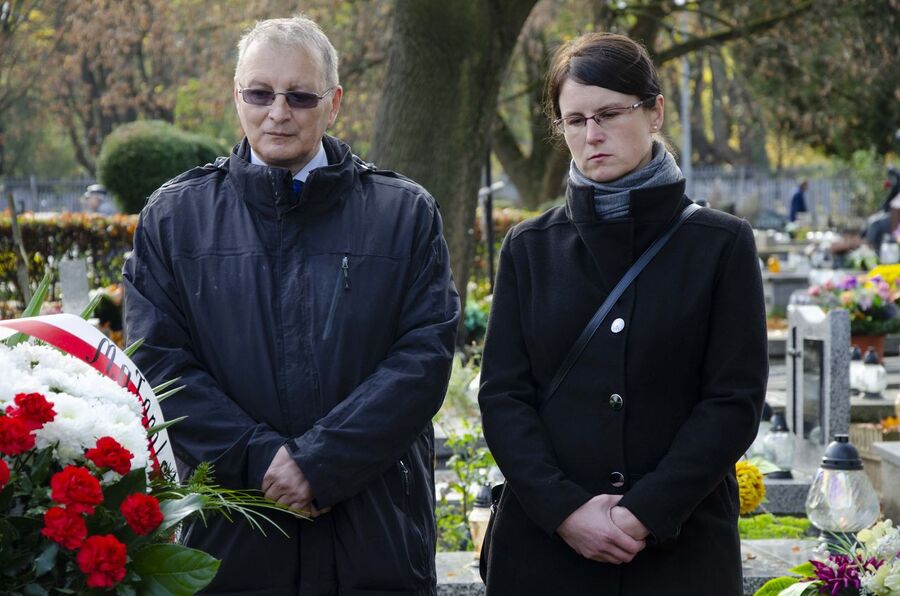 Uroczystości pogrzebowe Władysława Nowaka „Groźnego”, partyzanta powojennego podziemia niepodległościowego – Kraków, 28 października 2019