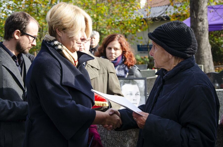 Uroczystości pogrzebowe Władysława Nowaka „Groźnego”, partyzanta powojennego podziemia niepodległościowego – Kraków, 28 października 2019