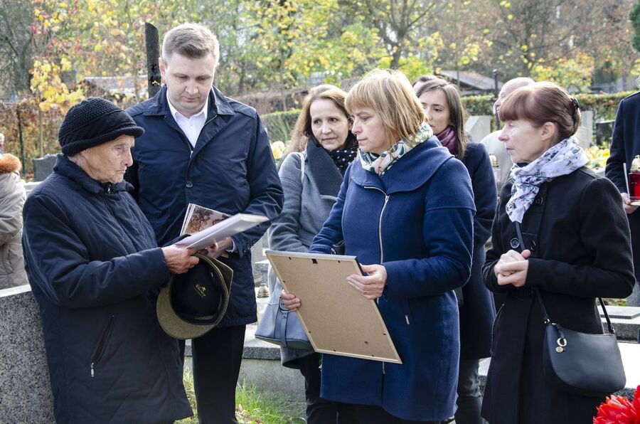 Uroczystości pogrzebowe Władysława Nowaka „Groźnego”, partyzanta powojennego podziemia niepodległościowego – Kraków, 28 października 2019