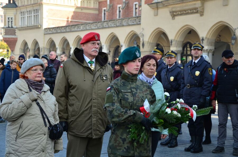 101. rocznica wyzwolenia Krakowa z rąk austriackich