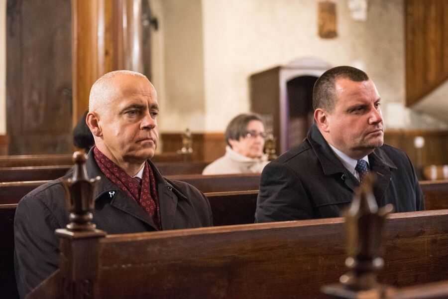 Odsłonięcie tablicy upamiętniającej TZHP „Buki” i „Sępy” – Myślenice, 8 listopada 2019