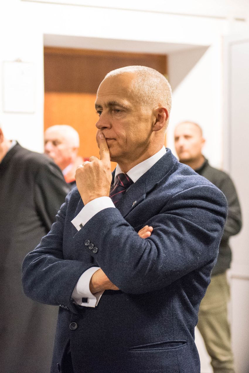 Odsłonięcie tablicy upamiętniającej TZHP „Buki” i „Sępy” – Myślenice, 8 listopada 2019