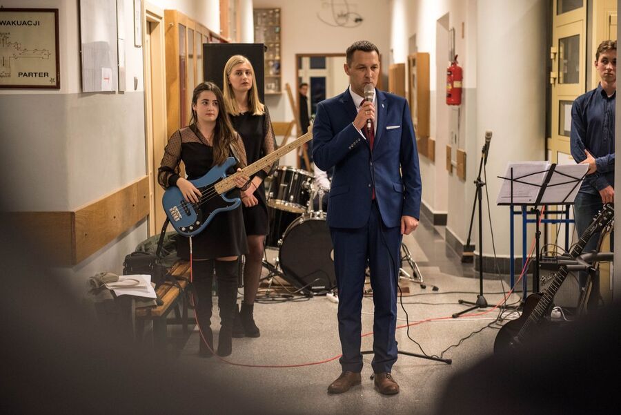 Odsłonięcie tablicy upamiętniającej TZHP „Buki” i „Sępy” – Myślenice, 8 listopada 2019