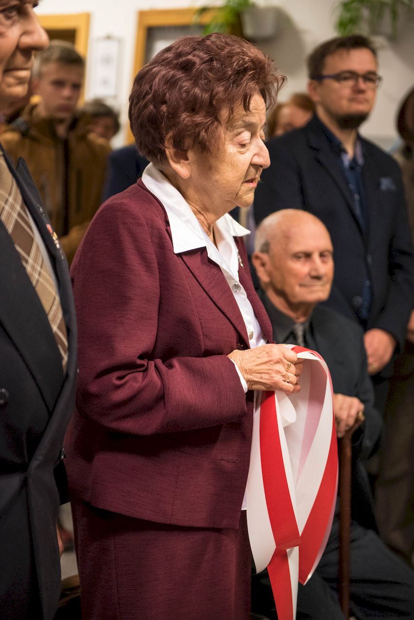 Odsłonięcie tablicy upamiętniającej TZHP „Buki” i „Sępy” – Myślenice, 8 listopada 2019