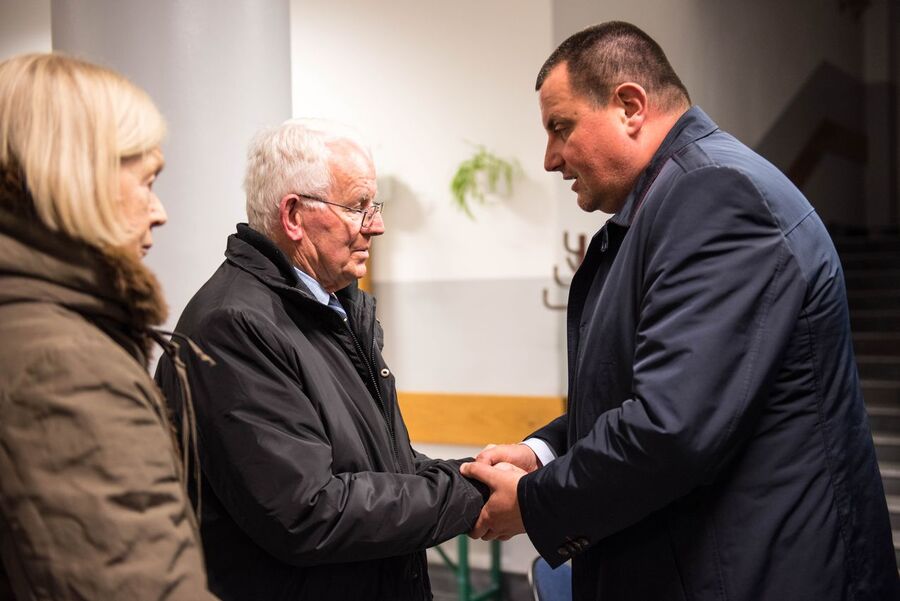 Odsłonięcie tablicy upamiętniającej TZHP „Buki” i „Sępy” – Myślenice, 8 listopada 2019