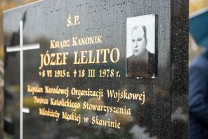 Odsłonięcie tablicy upamiętniającej ks. Józefa Lelito – Żarki, 10 listopada 2019