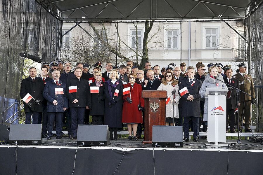 11 listopada 2019. Obchody Święta Niepodległości w Kielcach