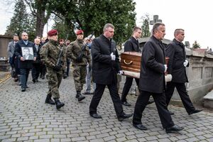 Pogrzeb Mikołaja Mazura „Paska”, żołnierza podziemia niepodległościowego – Bochnia, 21 listopada 2019