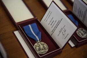 Medale Stulecia Odzyskanej Niepodległości dla pracowników krakowskiego Oddziału IPN, 27 listopada 2019
