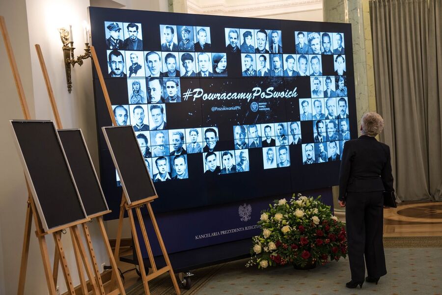 Wręczenie not identyfikacyjnych rodzinom ofiar komunizmu – Warszawa, 3 grudnia 2019. Fot. Agnieszka Masłowska (IPN)