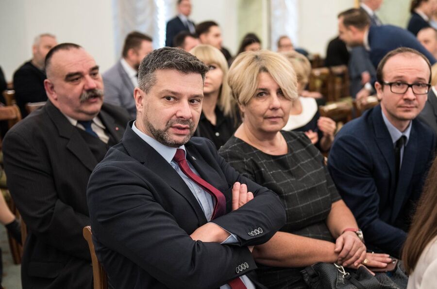 Wręczenie not identyfikacyjnych rodzinom ofiar komunizmu – Warszawa, 3 grudnia 2019. Fot. Agnieszka Masłowska (IPN)