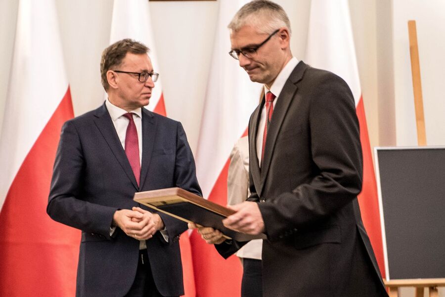 Wręczenie not identyfikacyjnych rodzinom ofiar komunizmu – Warszawa, 3 grudnia 2019. Fot. Agnieszka Masłowska (IPN)