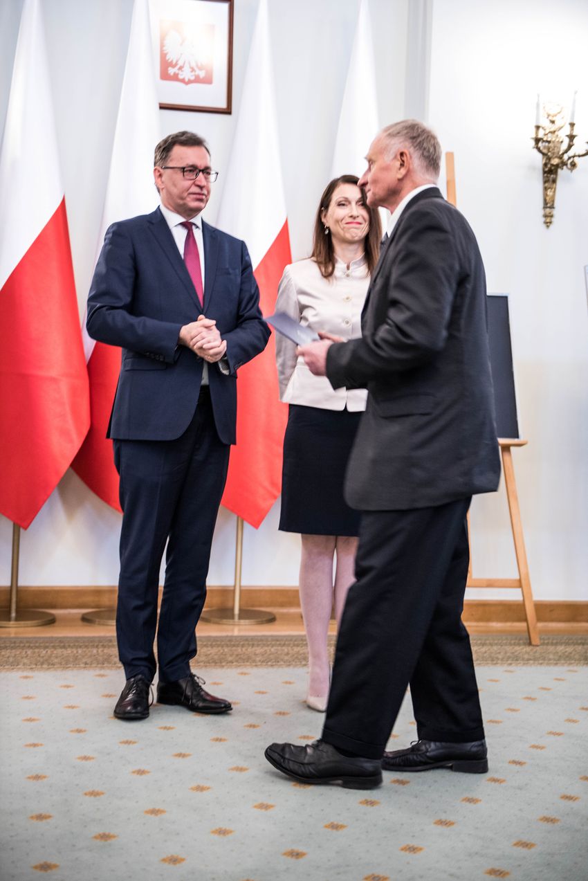 Wręczenie not identyfikacyjnych rodzinom ofiar komunizmu – Warszawa, 3 grudnia 2019. Fot. Agnieszka Masłowska (IPN)
