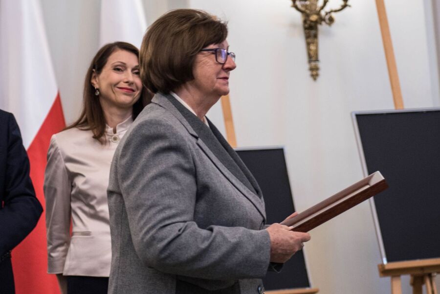 Wręczenie not identyfikacyjnych rodzinom ofiar komunizmu – Warszawa, 3 grudnia 2019. Fot. Agnieszka Masłowska (IPN)