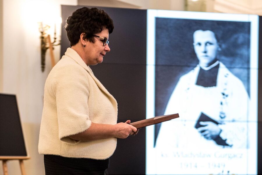 Wręczenie not identyfikacyjnych rodzinom ofiar komunizmu – Warszawa, 3 grudnia 2019. Fot. Agnieszka Masłowska (IPN)