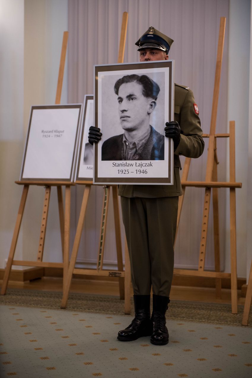 Wręczenie not identyfikacyjnych rodzinom ofiar komunizmu – Warszawa, 3 grudnia 2019. Fot. Agnieszka Masłowska (IPN)