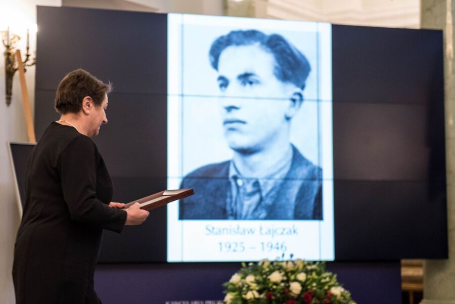 Wręczenie not identyfikacyjnych rodzinom ofiar komunizmu – Warszawa, 3 grudnia 2019. Fot. Agnieszka Masłowska (IPN)