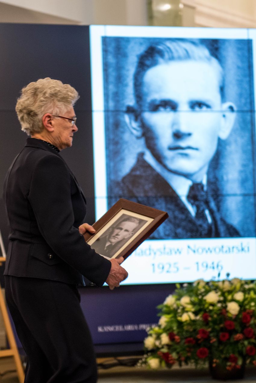 Wręczenie not identyfikacyjnych rodzinom ofiar komunizmu – Warszawa, 3 grudnia 2019. Fot. Agnieszka Masłowska (IPN)