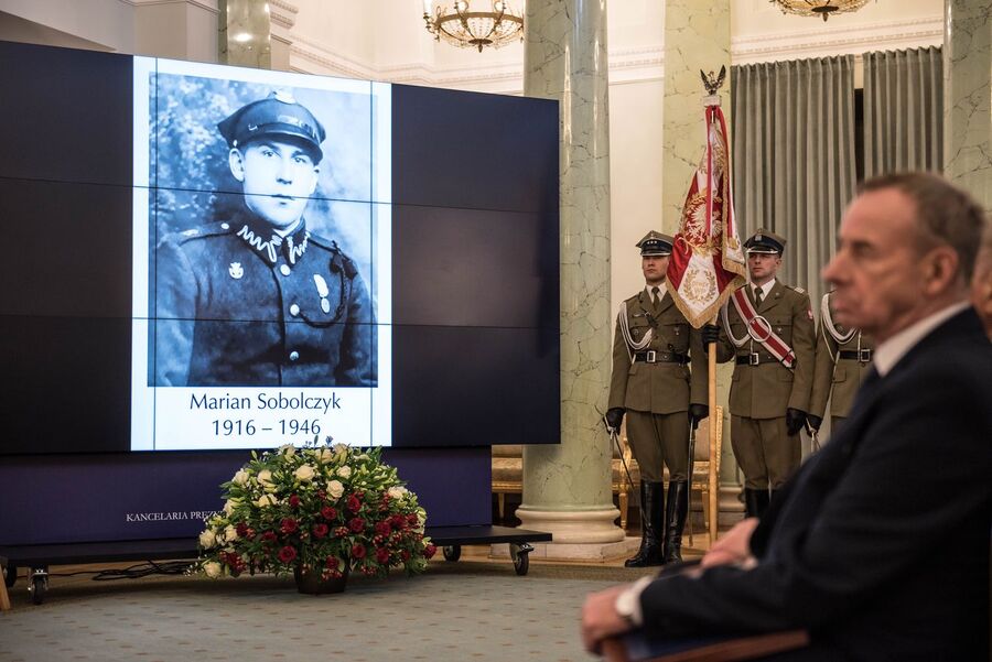 Wręczenie not identyfikacyjnych rodzinom ofiar komunizmu – Warszawa, 3 grudnia 2019. Fot. Agnieszka Masłowska (IPN)