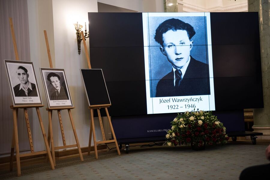 Wręczenie not identyfikacyjnych rodzinom ofiar komunizmu – Warszawa, 3 grudnia 2019. Fot. Agnieszka Masłowska (IPN)